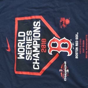 Nike Boston Red Sox world series tee 2018 sz XL